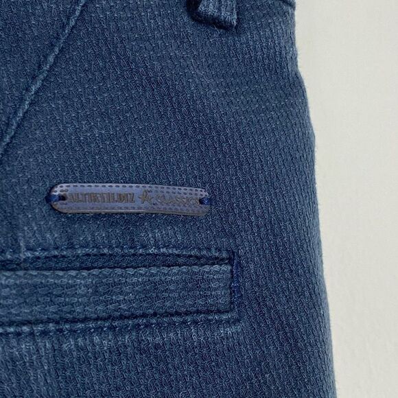 Altinyildiz Classics Laci Navy Blue Textured Chino Pants Size 32 - Picture 4 of 6
